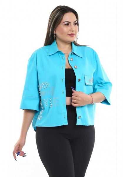 Женская Куртка-Рубашка La Velina (Большие размеры) 