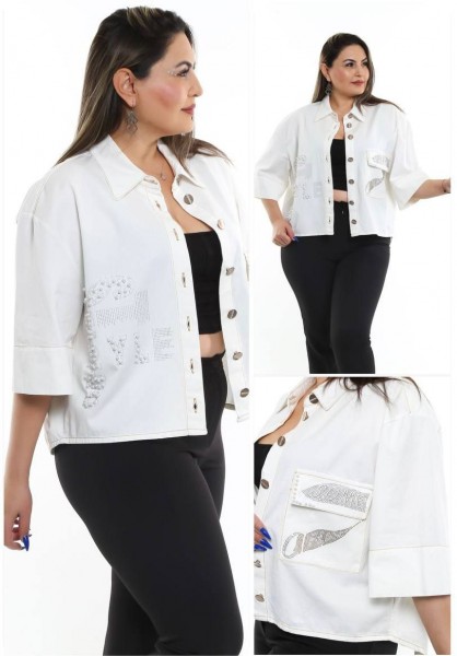 Женская Куртка-Рубашка La Velina (Большие размеры) 