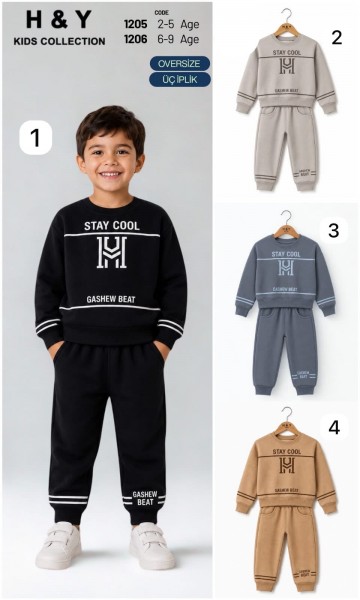 Костюм Двунитка Для Мальчика HY Kids (2-3-4-5лет)