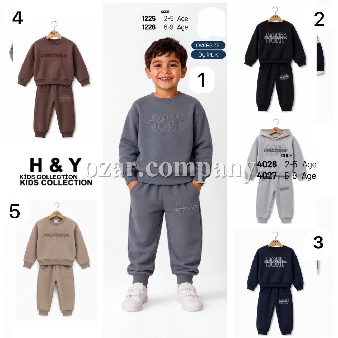Костюм Двунитка Для Мальчика HY Kids (2-3-4-5лет)