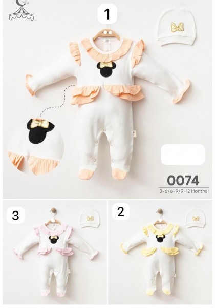 Человечек Для Девочки Cosay (3-6/6-9/9-12мес.)