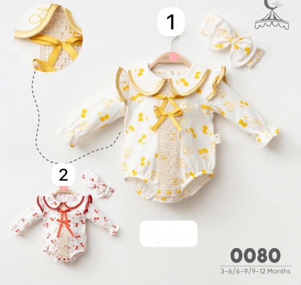Бодик Для Девочки Cosay (3-6/6-9/9-12мес.)