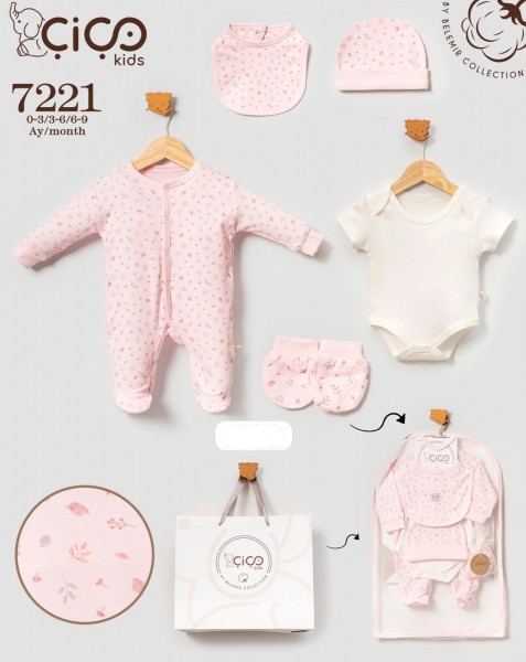 Комплект Для Девочки Cico Kids (0-3/3-6/6-9мес.)
