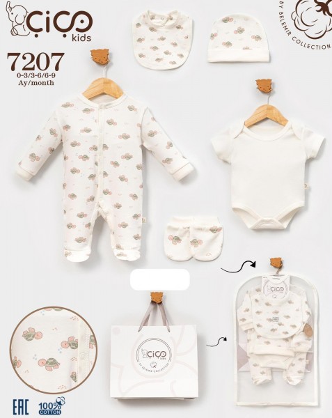 Комплект Для Новорождённых Cico Kids (0-3/3-6/6-9мес.)
