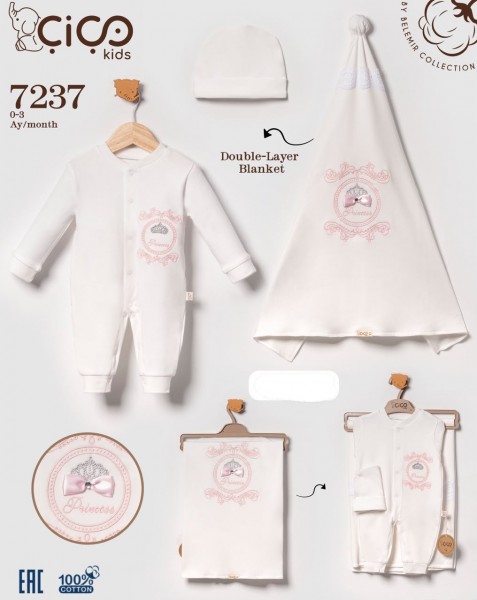 Набор Для Девочки Cico Kids (0-3мес.)