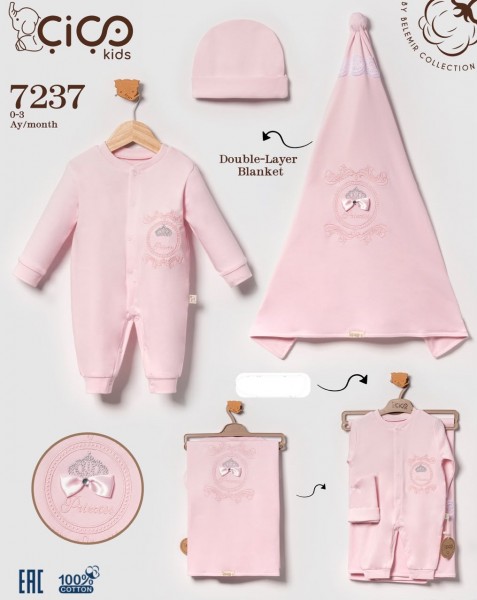 Набор Для Девочки Cico Kids (0-3мес.)