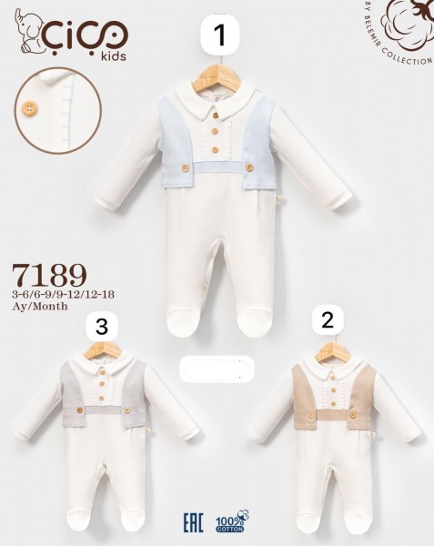 Человечек Для Мальчика Cico Kids (3-6/6-9/9-12/12-18мес.)