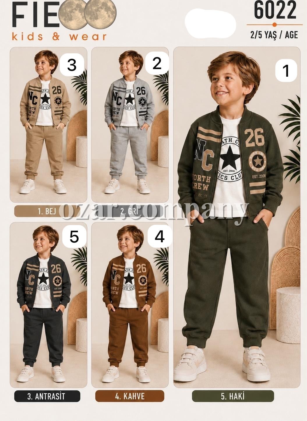 Костюм Тройка Для Мальчика Fiero (2-3-4-5лет)