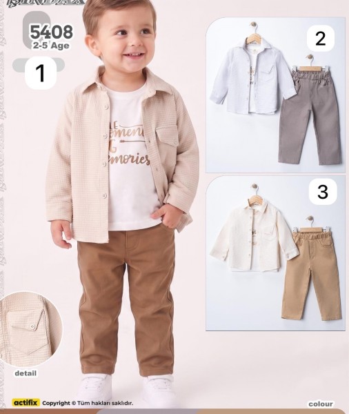 Костюм Тройка Для Мальчика Sindax (2-3-4-5лет)