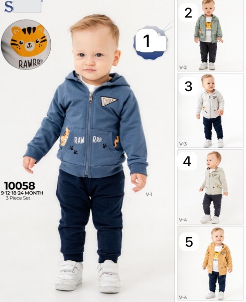 Костюм Тройка Для Мальчика Sani (9-12-18-24мес.)