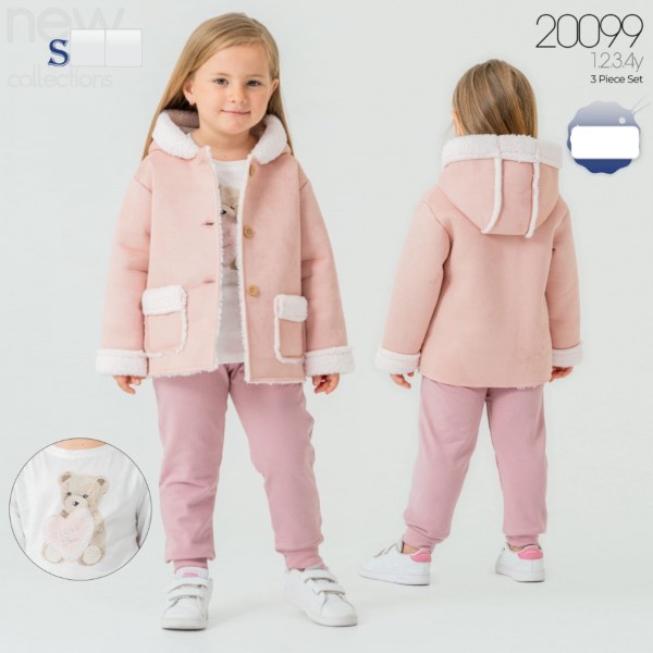 Костюм Тройка Для Девочки Sani (1-2-3-4лет) 