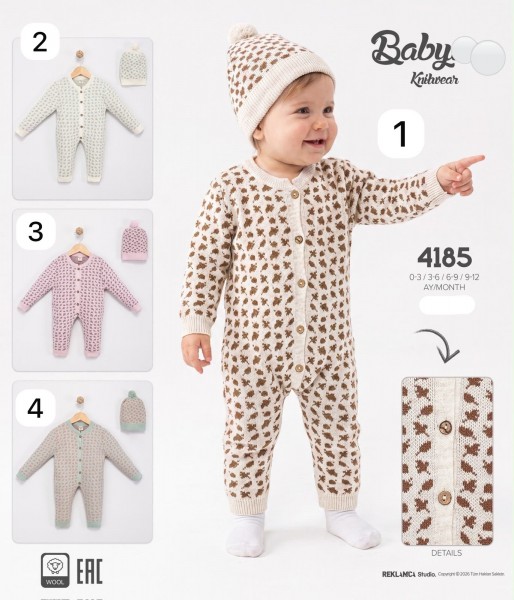 Человечек Для Новорождённых Babymy (0-3/3-6/6-9/9-12мес.)