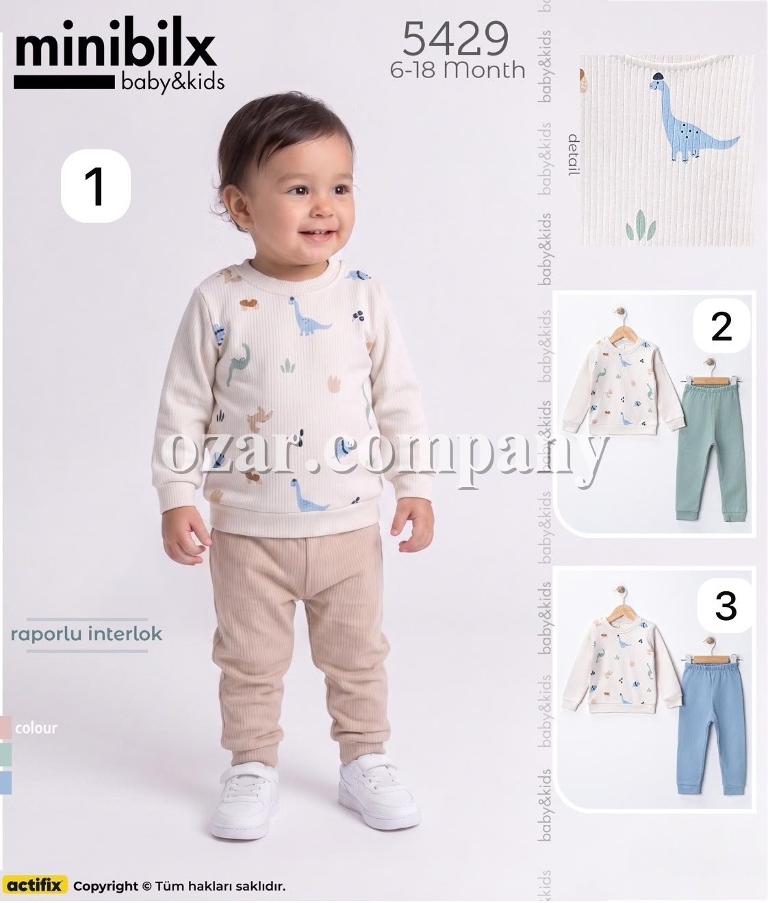 Костюм Для Мальчика Minibilx (6-9-12-18мес.)