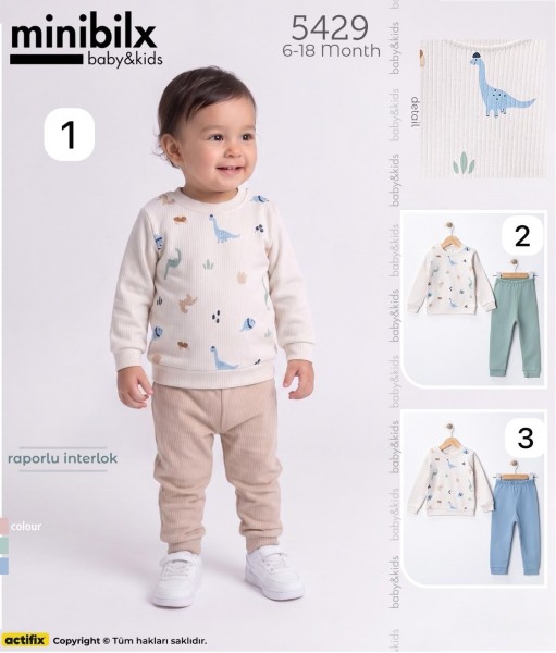 Костюм Для Мальчика Minibilx (6-9-12-18мес.)