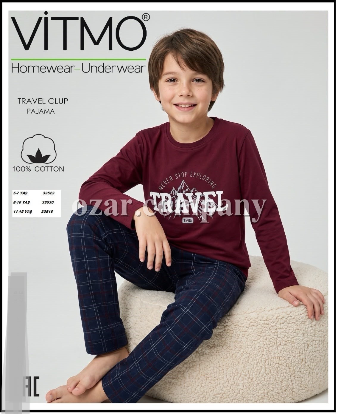 Пижама Для Мальчика Vitmo (8-9-10лет) 
