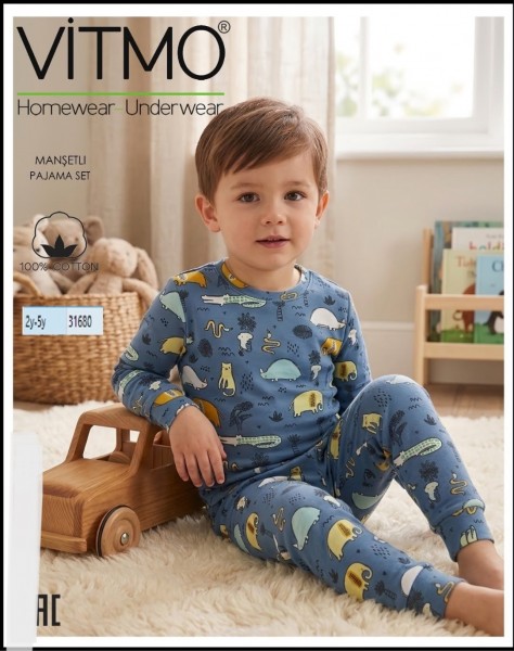 Пижама Для Мальчика Vitmo (2-3-4-5лет)