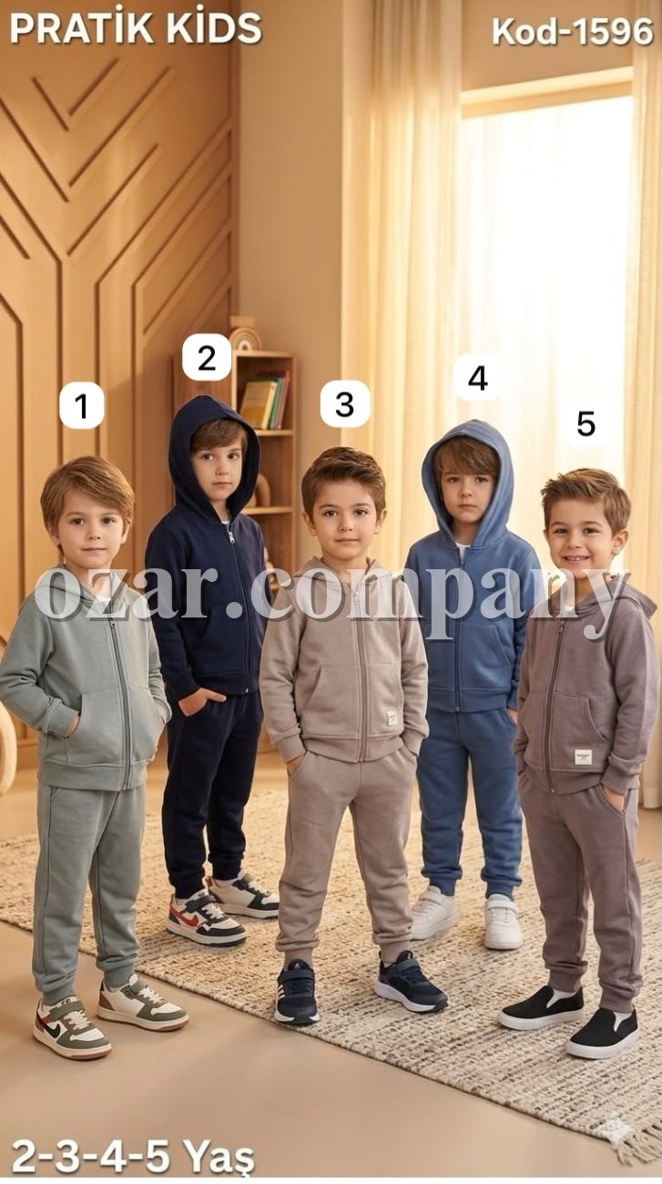 Спортивный Костюм Тройка Для Мальчика Pratik Bebe (2-3-4-5лет)