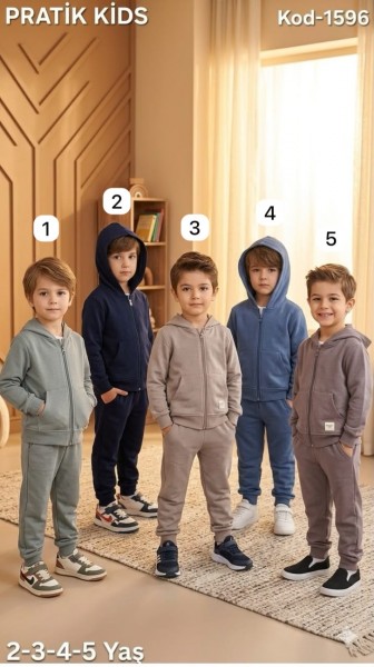 Спортивный Костюм Тройка Для Мальчика Pratik Bebe (2-3-4-5лет)