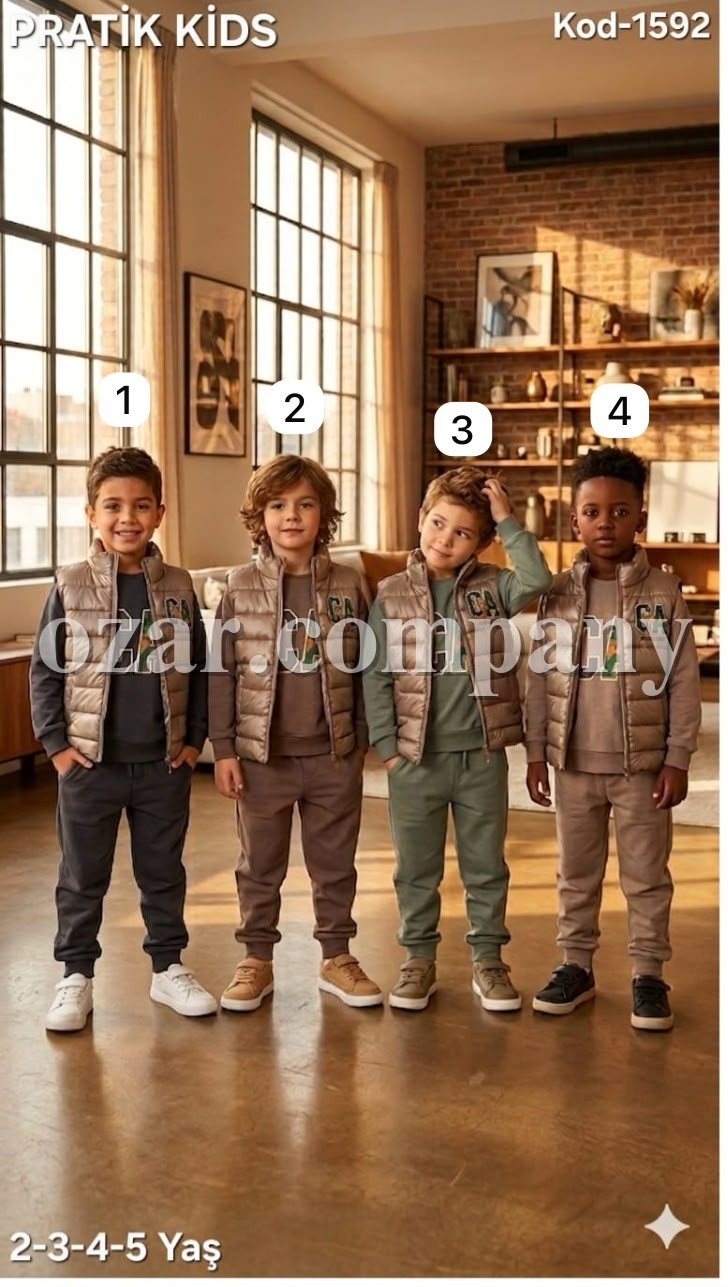 Костюм Тройка Для Мальчика Pratik Bebe (2-3-4-5лет)