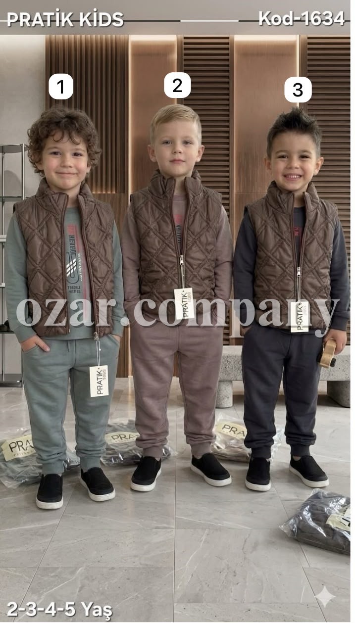 Костюм Тройка Для Мальчика Pratik Bebe (2-3-4-5лет)