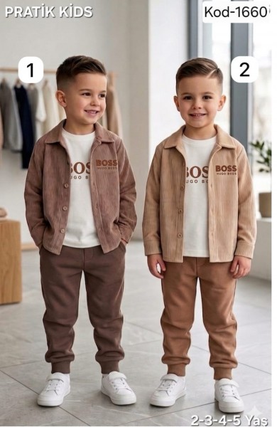 Костюм Тройка Для Мальчика Pratik Bebe (2-3-4-5лет)