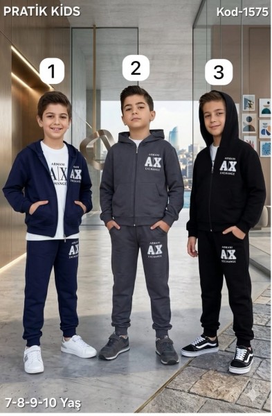 Спортивный Костюм Тройка Для Мальчика Pratik Bebe (7-8-9-10лет) 