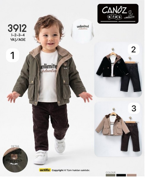 Костюм Тройка Для Мальчика Canoz (1-2-3-4лет) 