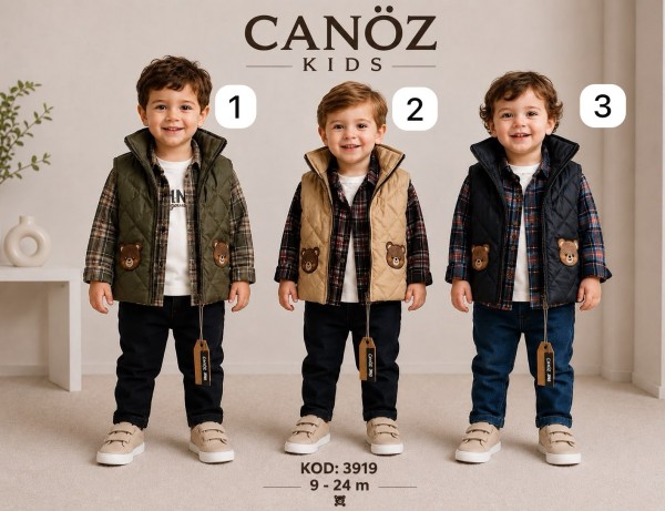 Костюм Четвёрка Для Мальчика Canoz Kids (9-12-18-24мес.)