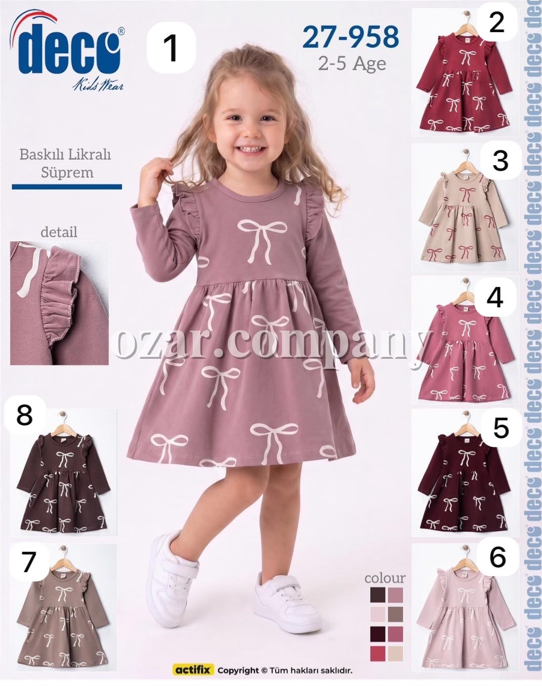 Платье Для Девочки Deco (2-3-4-5лет)