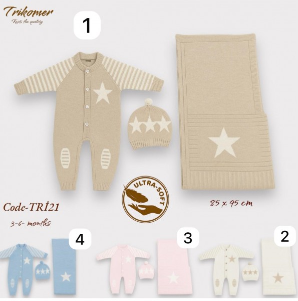 Комплект Для Новорождённых Trikomer (3-6мес.)