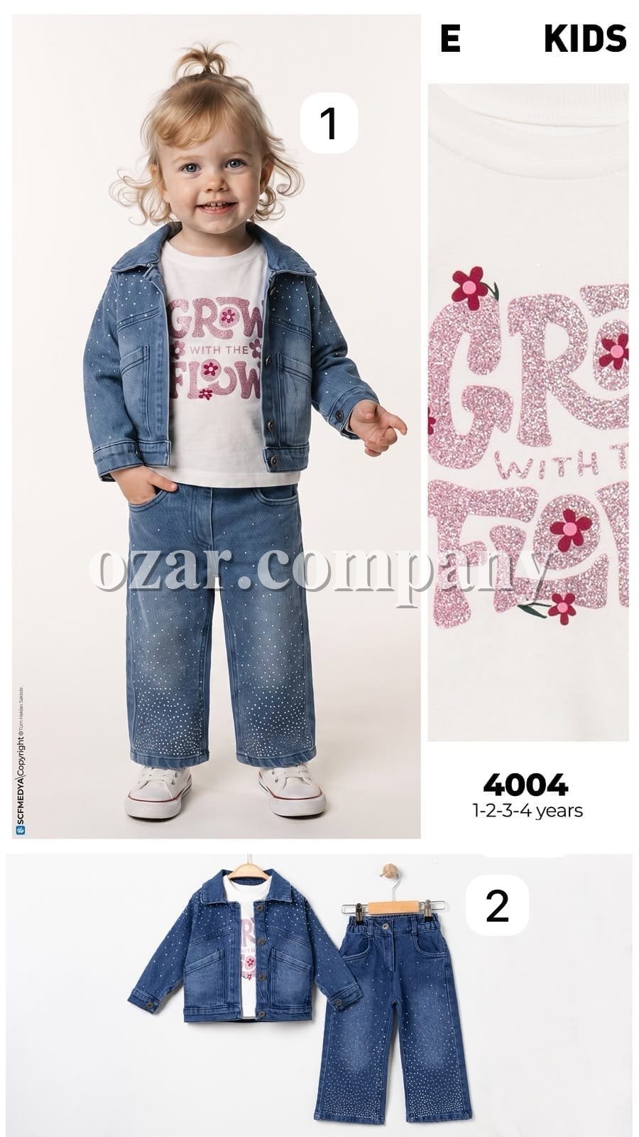 Костюм Тройка Для Девочки Ecoo Kids (1-2-3-4лет) 