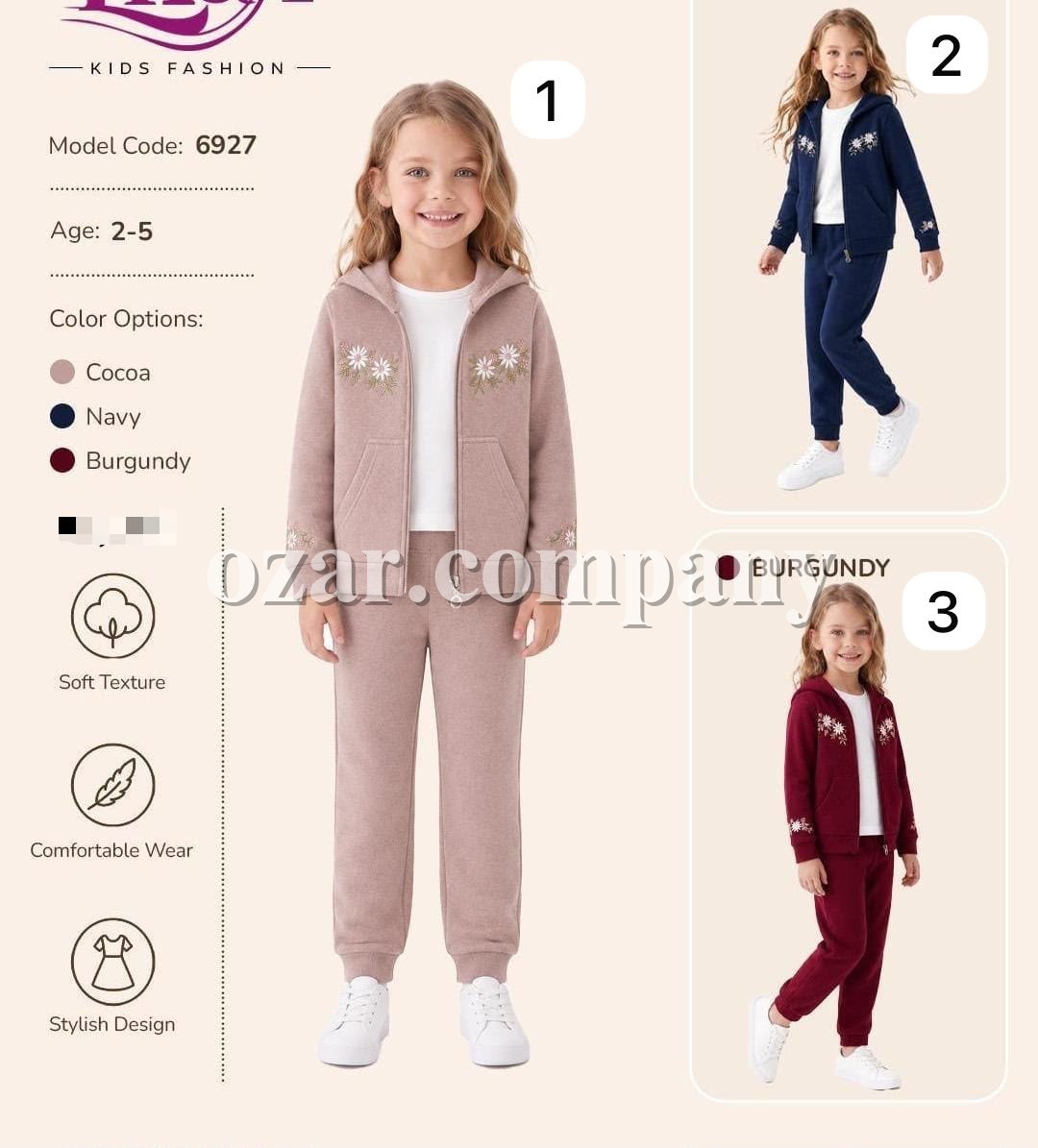 Костюм Тройка Для Девочки Lilax (2-3-4-5лет)