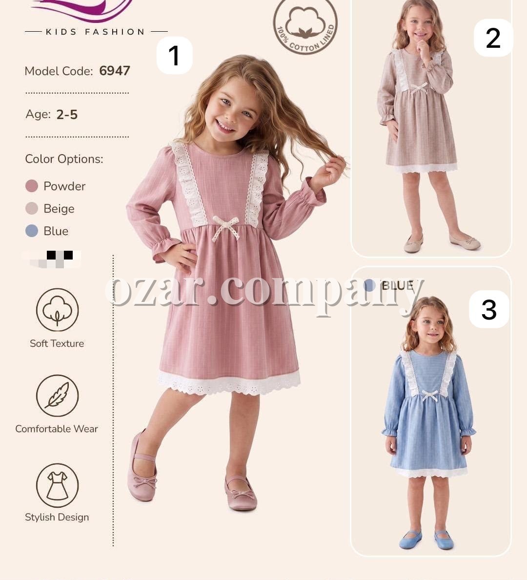 Платье Для Девочки Lilax (2-3-4-5лет)