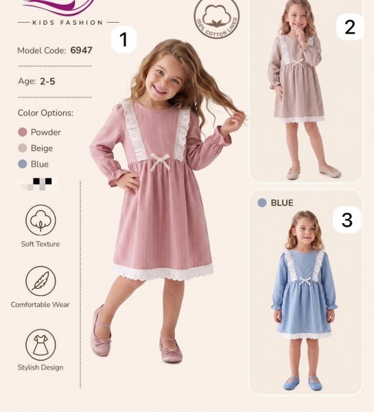 Платье Для Девочки Lilax (2-3-4-5лет)