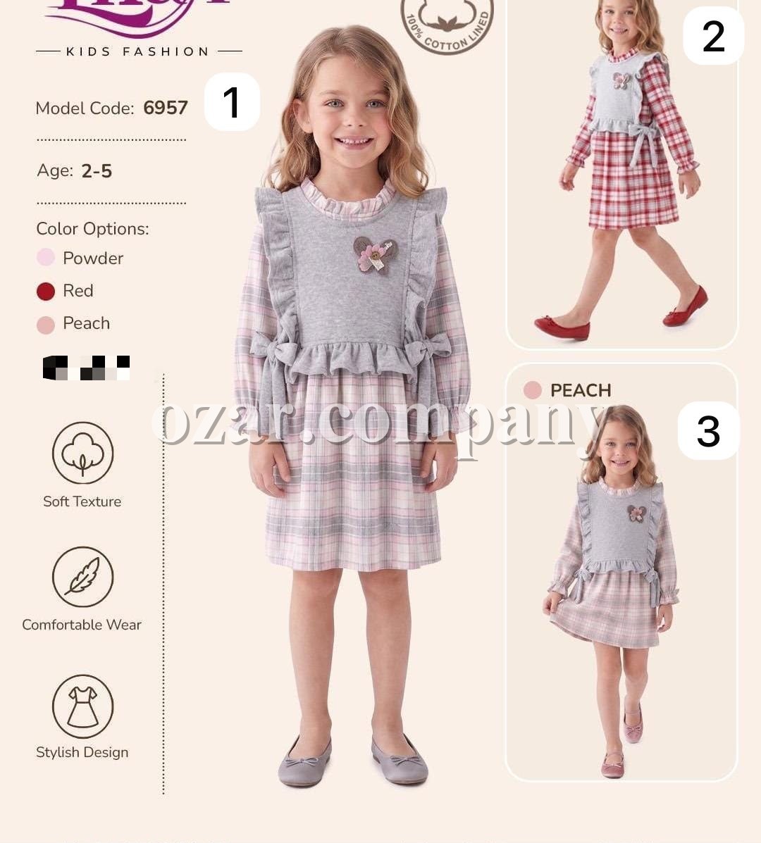 Платье Для Девочки Lilax (2-3-4-5лет)