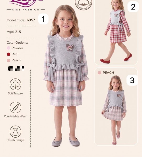 Платье Для Девочки Lilax (2-3-4-5лет)