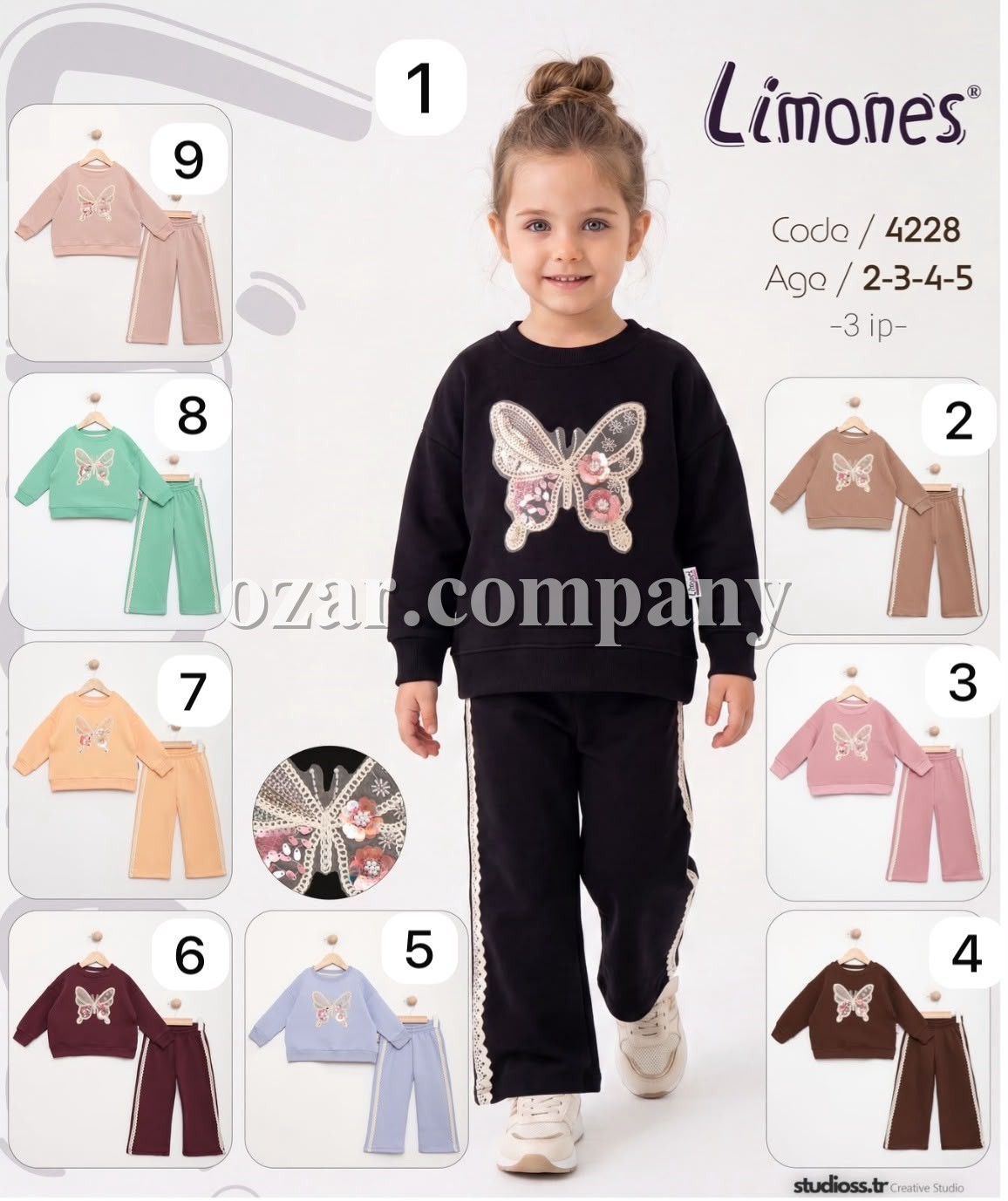 Костюм Тринитка Для Девочки Limones (2-3-4-5лет)