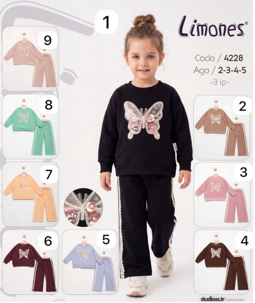 Костюм Тринитка Для Девочки Limones (2-3-4-5лет)