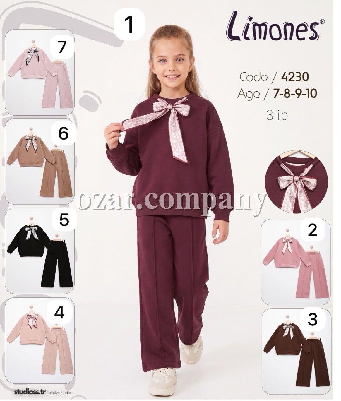 Костюм Тринитка Для Девочки Limones (7-8-9-10лет)