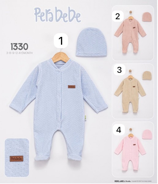 Человечек Для Новорождённых Pera Bebe (3-6-9-12мес.)