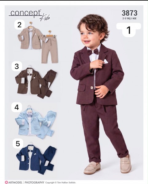 Костюм Тройка Для Мальчика Concept (2-3-4-5лет)