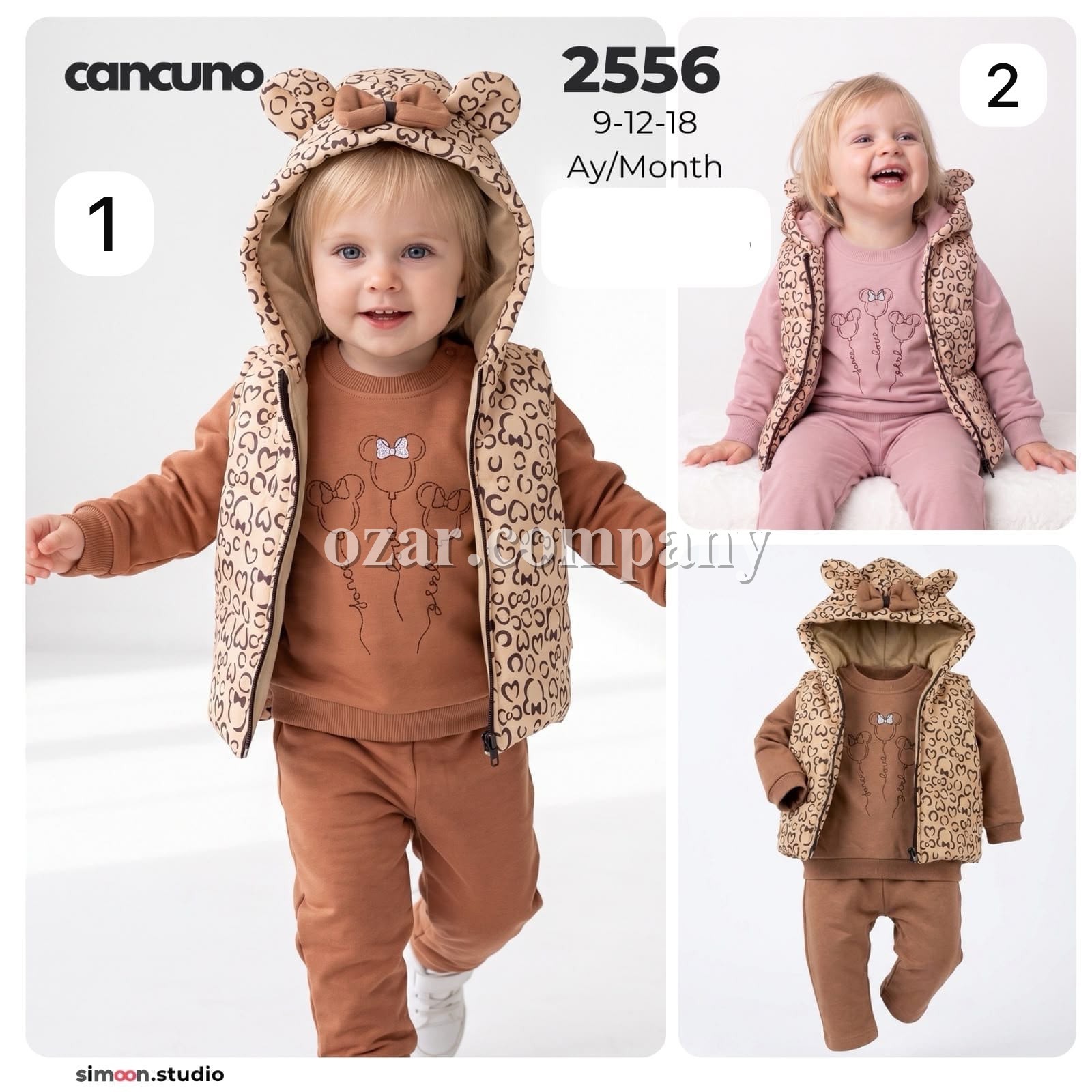 Костюм Тройка Для Девочки Cancuno (9-12-18мес.)