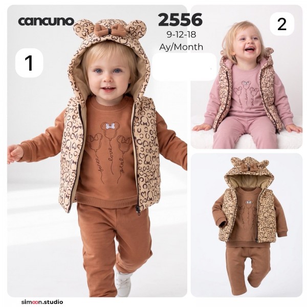 Костюм Тройка Для Девочки Cancuno (9-12-18мес.)