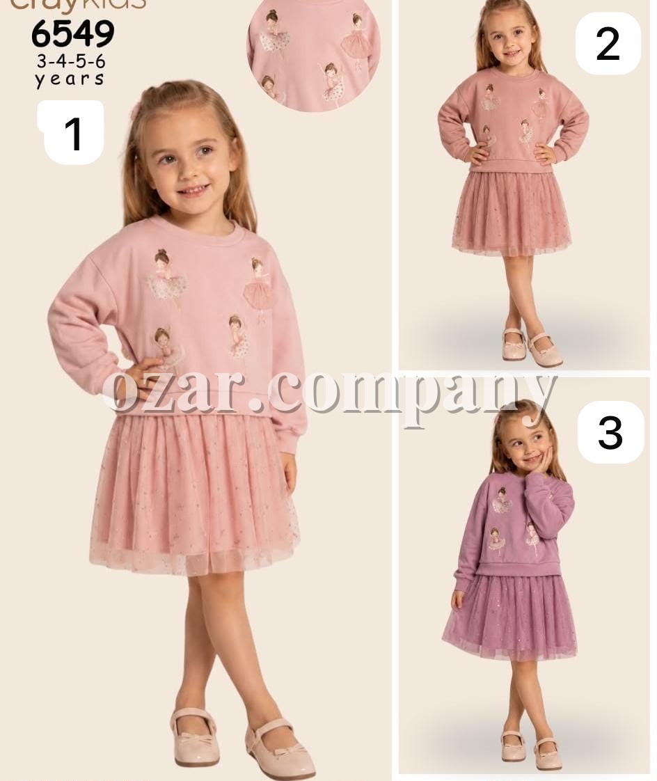 Платье Для Девочки Eray Kids (3-4-5-6лет) 