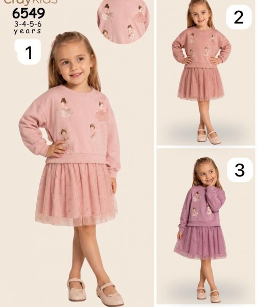 Платье Для Девочки Eray Kids (3-4-5-6лет) 