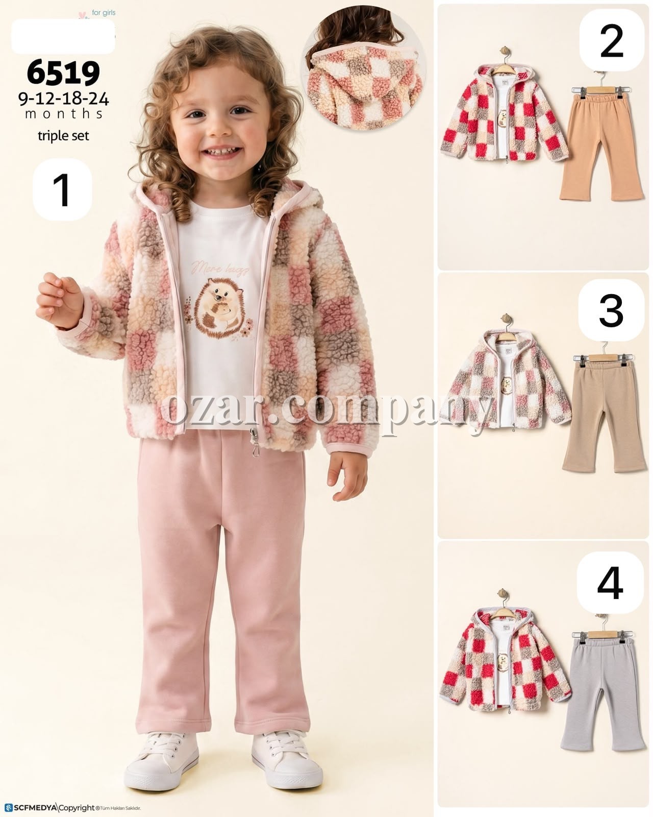 Костюм Тройка Для Девочки Eray Kids (9-12-18-24мес.)