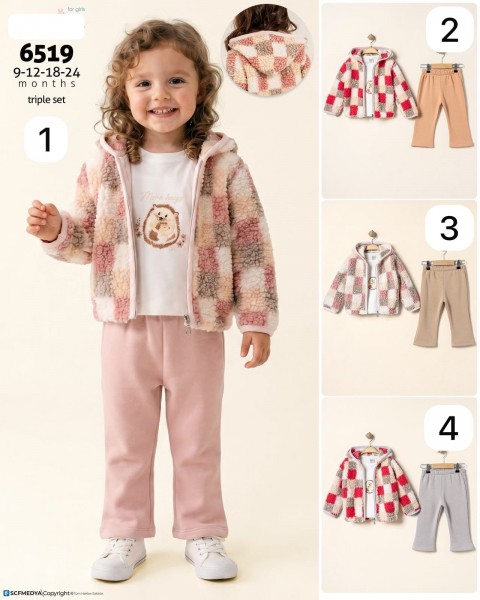 Костюм Тройка Для Девочки Eray Kids (9-12-18-24мес.)