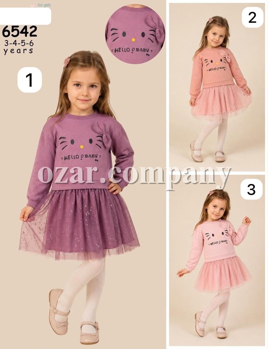 Платье Для Девочки Eray Kids (3-4-5-6лет) 
