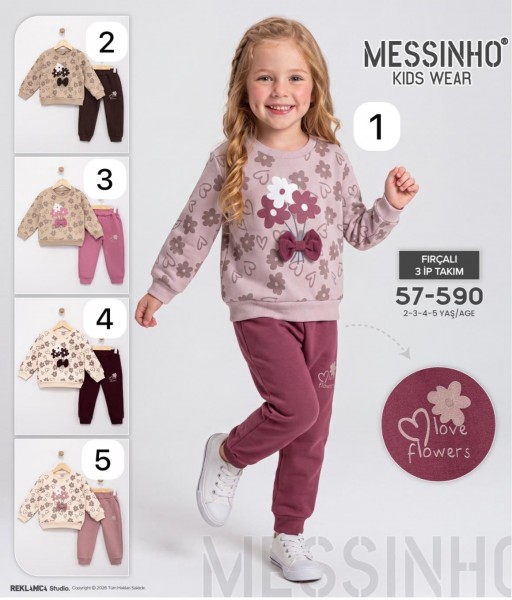 Костюм Тринитка Для Девочки Messinho (2-3-4-5лет)