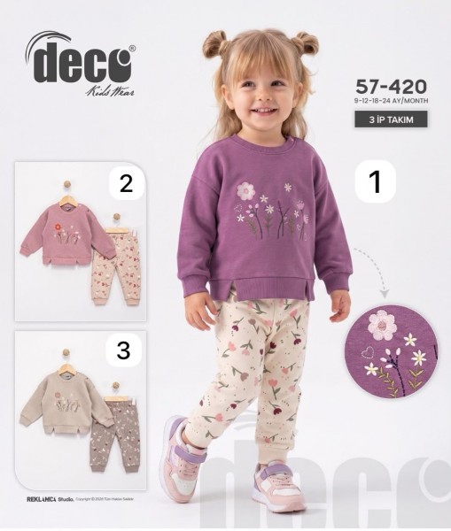 Костюм Тринитка Для Девочки Deco (9-12-18-24мес.)